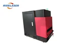 Hoge precisie ingesloten fiberlasermarkeermachine