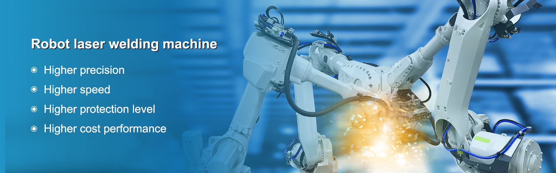 Robot laser welding machine